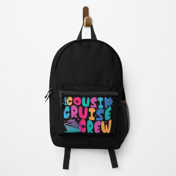 Item preview, Cousin Cruise Crew Funny Family Vacation Typography Art designed and sold by PixelWaveBD.