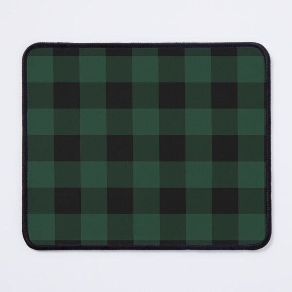 Item preview, Black And Forest Green Gingham Pattern designed and sold by pattern-archive.