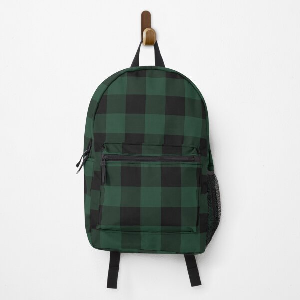 Item preview, Black And Forest Green Gingham Pattern designed and sold by pattern-archive.