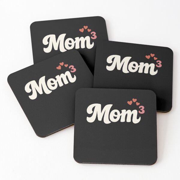Item preview, Mom 3 Cubed Mother of Three Mama of 3 Mommy Mothers Day  designed and sold by clothesy7.