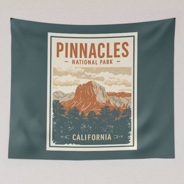 Item preview, Pinnacles National Park - California designed and sold by GoodOldVintage.