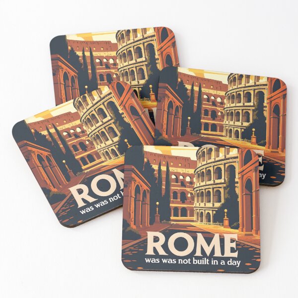Item preview, Rome Colosseum Vintage Travel Poster Italy History  designed and sold by MapSoul.