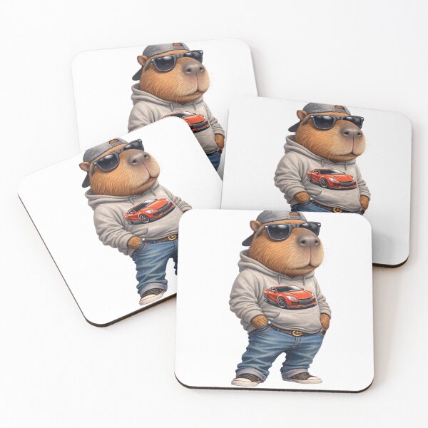 Item preview, capybara playboy designed and sold by Snurly.