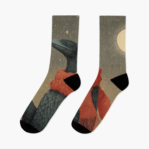 Item preview, Bird enjoys coffee in winter designed and sold by anytka.