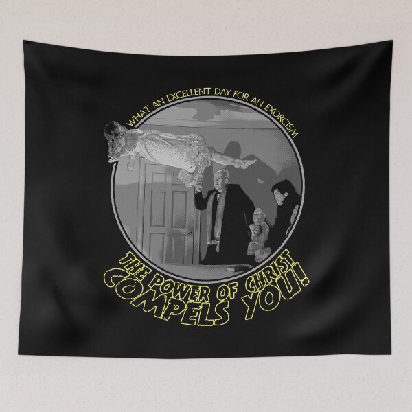 Item preview, The Exorcist Christ Power Compels designed and sold by Power Up Prints.