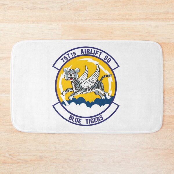 Item preview, 757th Airlift Squadron Blue Tigers Winged Tiger Emblem designed and sold by CharlieDesings.