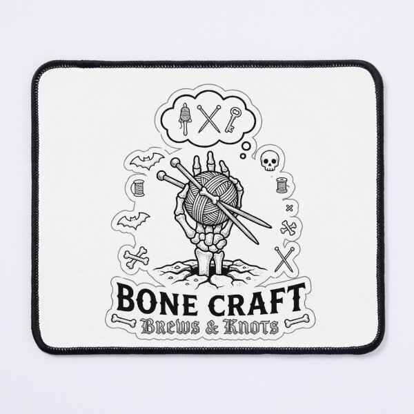 Item preview, Gothic Skeleton Hand Knitting Yarn Art designed and sold by Kvarny.