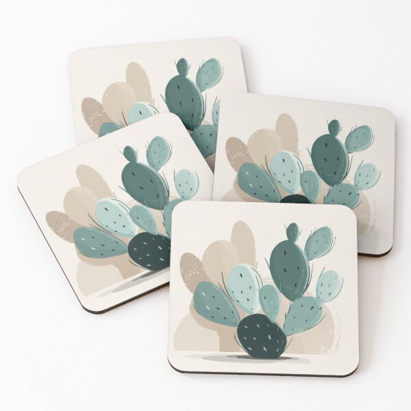 Item preview, A cactus plant stands in the center designed and sold by anytka.