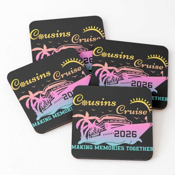 Item preview, Cousins Cruise 2026 Making Memories Together Family Vacation designed and sold by PixelWaveBD.