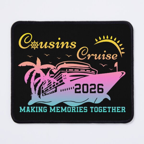 Item preview, Cousins Cruise 2026 Making Memories Together Family Vacation designed and sold by PixelWaveBD.
