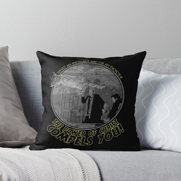 Item preview, The Exorcist Christ Power Compels Distressed designed and sold by Power Up Prints.