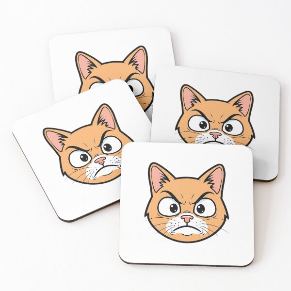 Item preview, Funny Cat simple cartoon designed and sold by iwzzuel.