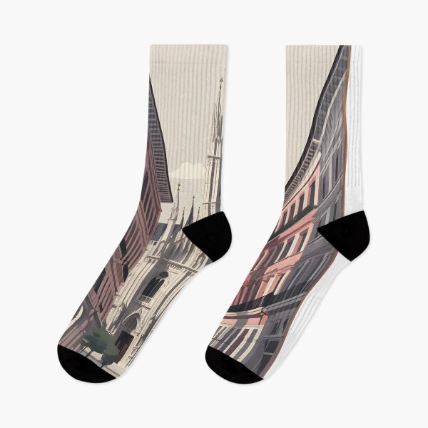 Item preview, Milan Duomo Vintage Fashion Italy Vintage Travel Poster Italy History  designed and sold by MapSoul.