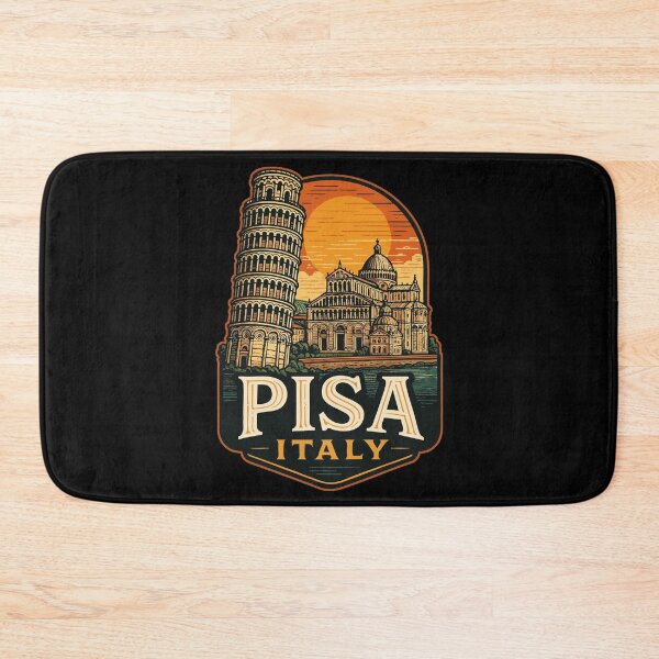 Item preview, Pisa Italy Vintage Travel designed and sold by TomFrontierArt.