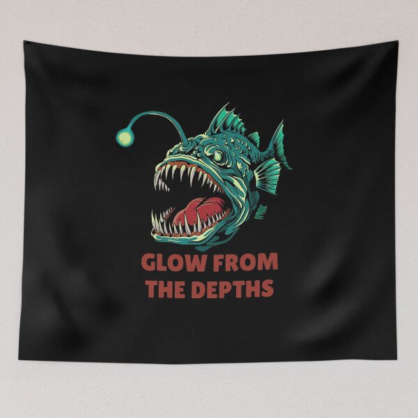 Item preview, Glowing Deep Sea Fish designed and sold by Aminesnip.