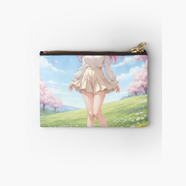 Item preview, Waifu barefoot in a meadow in spring weather designed and sold by GerwantSHOP.