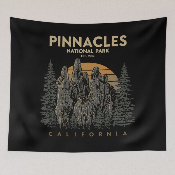 Item preview, Pinnacles National Park - California designed and sold by GoodOldVintage.