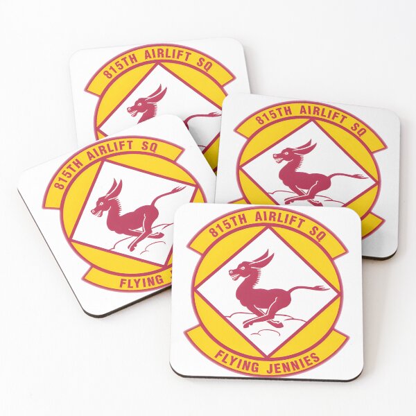 Item preview, 815th Airlift Squadron Flying Jennies Donkey Emblem designed and sold by CharlieDesings.