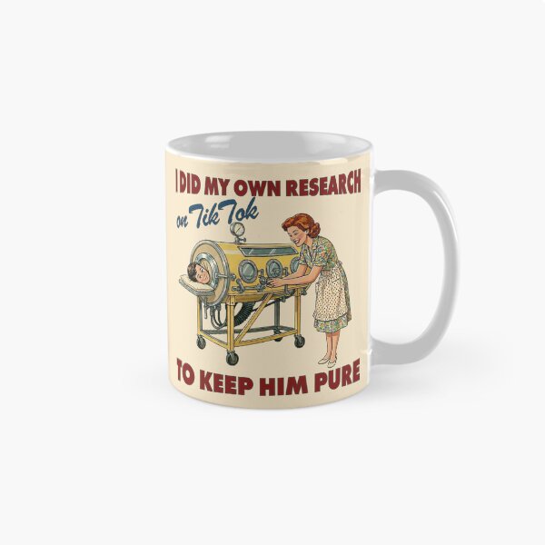 Item preview, I Did My Own Research | Vintage Iron Lung Sarcastic Pro-Science Design designed and sold by 3MillsDesign.
