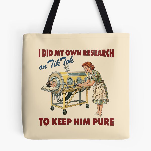 Item preview, I Did My Own Research | Vintage Iron Lung Sarcastic Pro-Science Design designed and sold by 3MillsDesign.