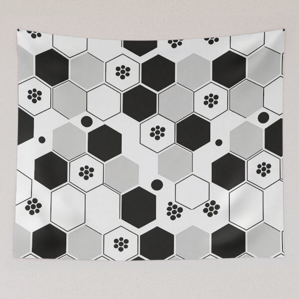 Item preview, Hexagonal Pattern  designed and sold by Akali Design.