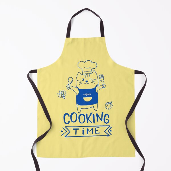 Item preview, Cute Chef Cat Cooking Time designed and sold by TheBeeKindSpace.