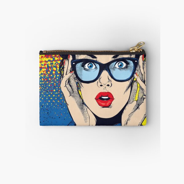 Item preview, Colorful surprised woman designed and sold by anytka.