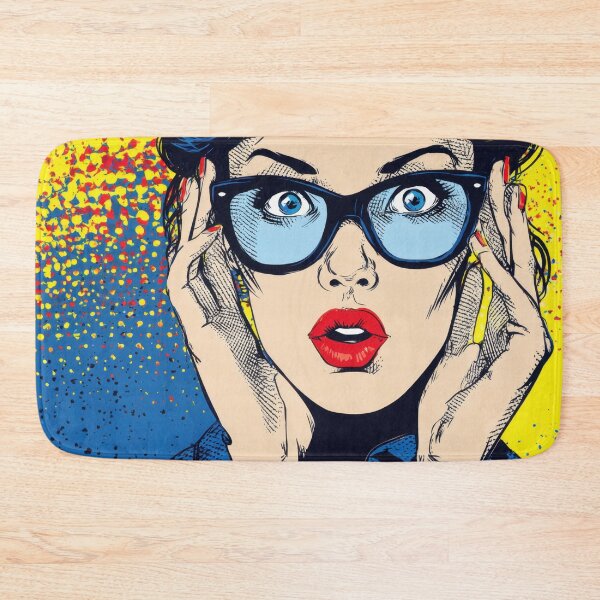 Item preview, Colorful surprised woman designed and sold by anytka.