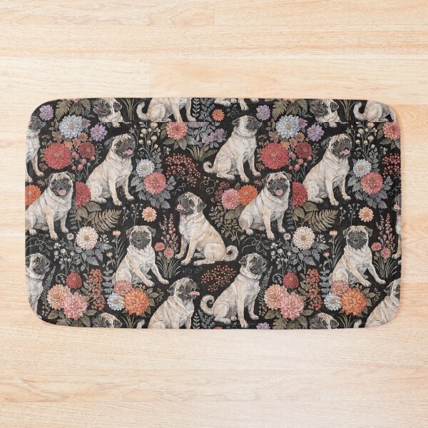 Item preview, Pug Dogs Thow Blanket & More designed and sold by candiscamera.