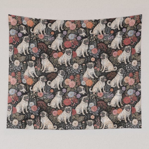 Item preview, Pug Dogs Thow Blanket & More designed and sold by candiscamera.