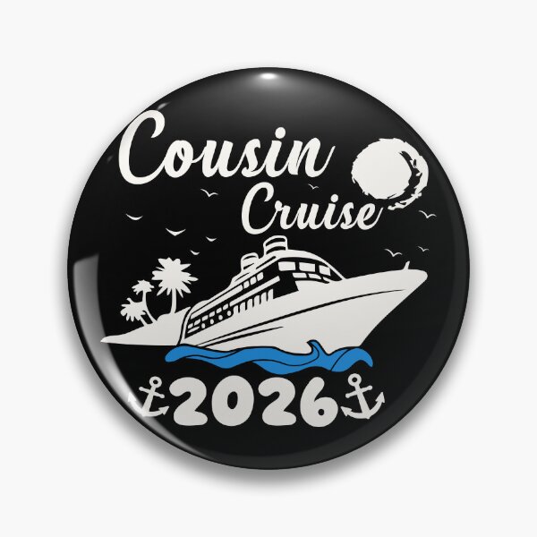 Item preview, Cousin Cruise 2026 Family Vacation Nautical Adventure Art designed and sold by PixelWaveBD.
