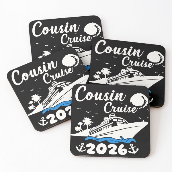 Item preview, Cousin Cruise 2026 Family Vacation Nautical Adventure Art designed and sold by PixelWaveBD.