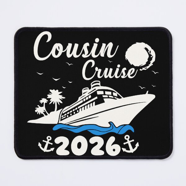 Item preview, Cousin Cruise 2026 Family Vacation Nautical Adventure Art designed and sold by PixelWaveBD.
