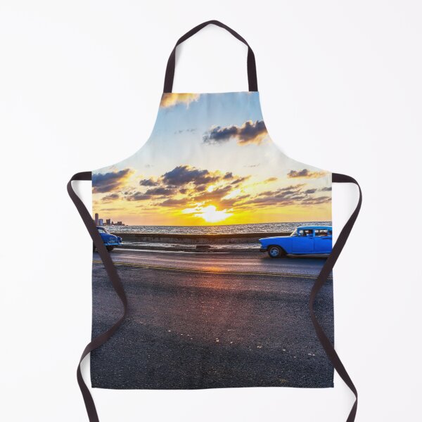 Item preview, Vintage Cars at Sunset on Havana's Malecon designed and sold by Paul Thompson Photography.