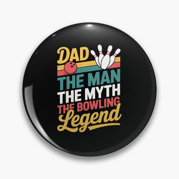 Item preview, dad the man the myth the bowling legend  designed and sold by jkrphoto.