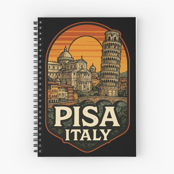 Item preview, Pisa Italy Retro Vintage Europe Travel designed and sold by TomFrontierArt.
