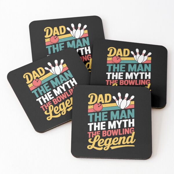 Item preview, dad the man the myth the bowling legend  designed and sold by jkrphoto.