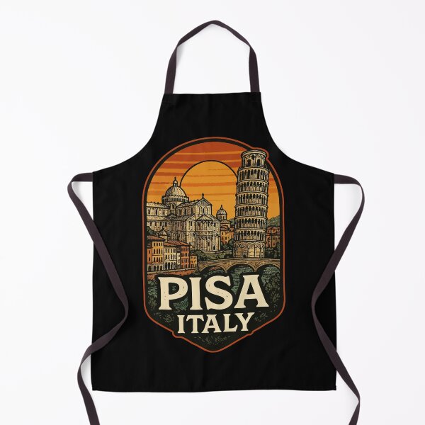 Item preview, Pisa Italy Retro Vintage Europe Travel designed and sold by TomFrontierArt.