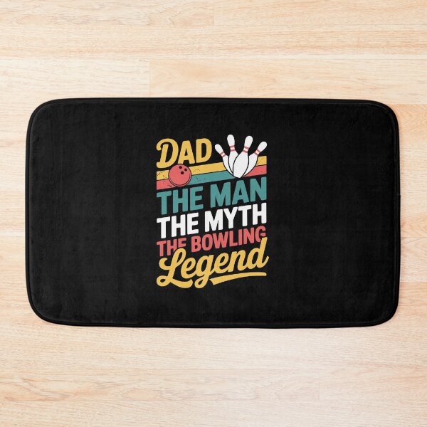 Item preview, dad the man the myth the bowling legend  designed and sold by jkrphoto.