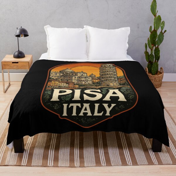 Item preview, Pisa Italy Retro Vintage Europe Travel designed and sold by TomFrontierArt.