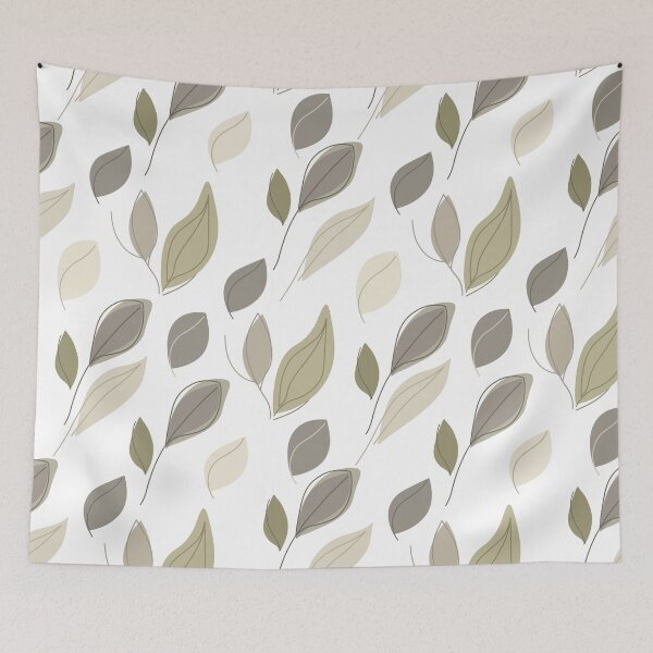 Item preview, Neutral Toned Falling Leaves designed and sold by BetweenForms.