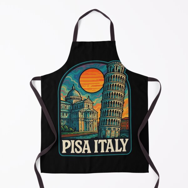 Item preview, Pisa Italy Trippy Art Europe Travel designed and sold by TomFrontierArt.