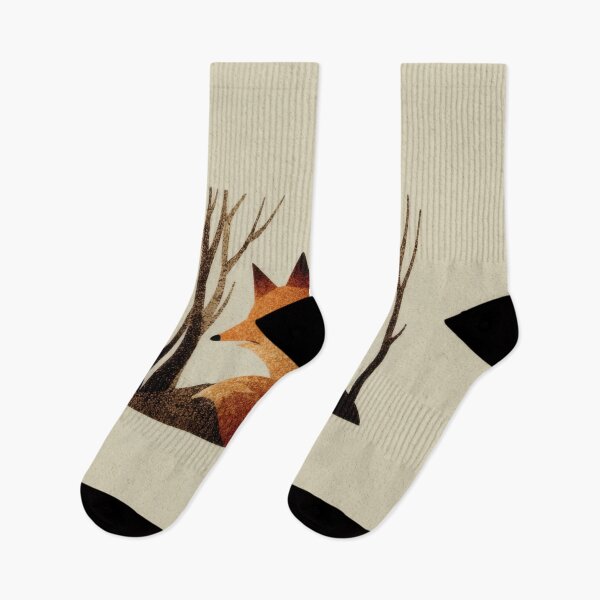 Item preview, Fox resting in the woods designed and sold by anytka.
