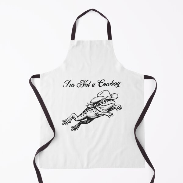 Item preview, Cowboy Frog Meme – “I’m Not a Cowboy” designed and sold by Analog Aura .