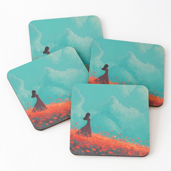 Item preview, Walking through a field of flowers designed and sold by anytka.