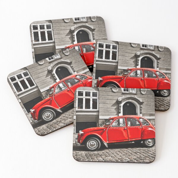 Item preview, Red 2CV in Copenhagen designed and sold by Justharry.