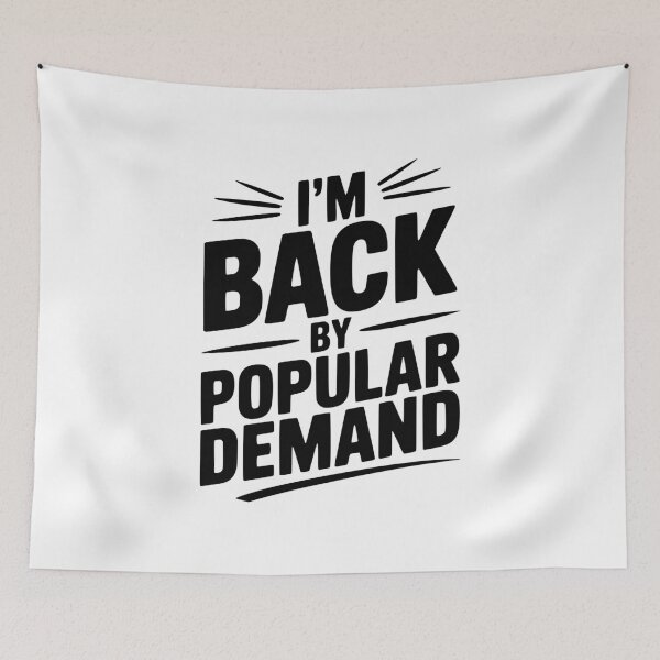 Item preview, I'm Back by Popular Demand designed and sold by Frank Ring.
