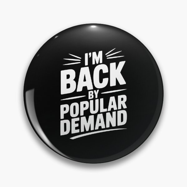 Item preview, I'm Back by Popular Demand designed and sold by Frank Ring.
