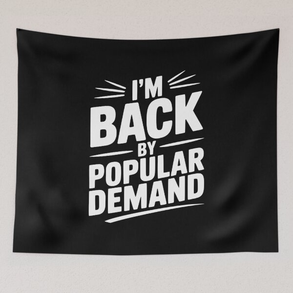 Item preview, I'm Back by Popular Demand designed and sold by Frank Ring.