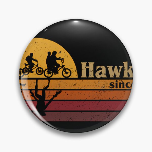 Item preview, Retro Hawkins designed and sold by BoostedandBroke.